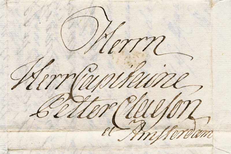 Un texto caligrafiado del siglo XVIII.