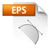 Un icono para documentos EPS.