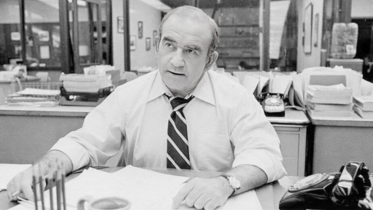 Lou Grant, el redactor jefe arquetípico.