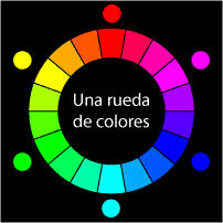 Una rueda de colores.